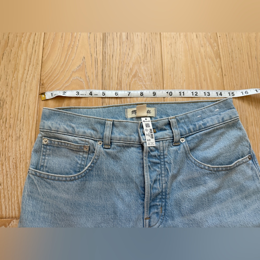 Madewell women Dean Easy Straight jeans light wash size 26 relaxed time capsule - Picture 5 of 10